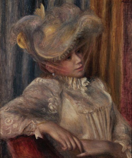 Pierre Auguste Renoir Woman with a Hat china oil painting image